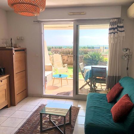 Le Jardin De La Plage - T2 - Terrasse Jardin 30M2 - Piscine - Clim- Wifi -Parking Canet-en-Roussillon Exterior foto
